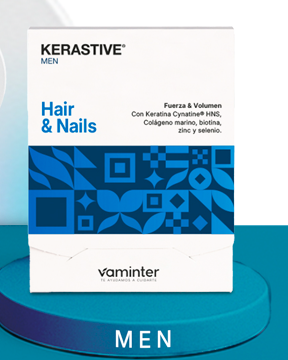 KERASTIVE MEN Hair Loss 60 CAPSULAS 183661.8