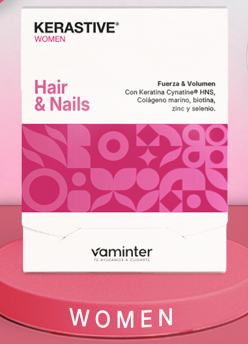 KERASTIVE WOMAN Hair& Nails 60 CAPSULAS CN 183660.1