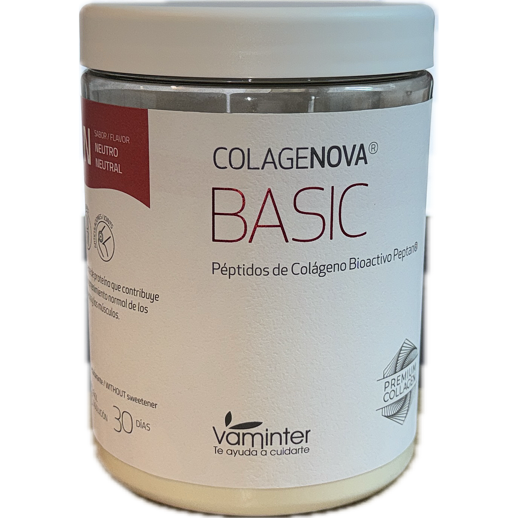 VAMINTER COLAGENOVA BASIC COLAGENO HIDROLIZADO NEUTRO 390G. 30 DIAS