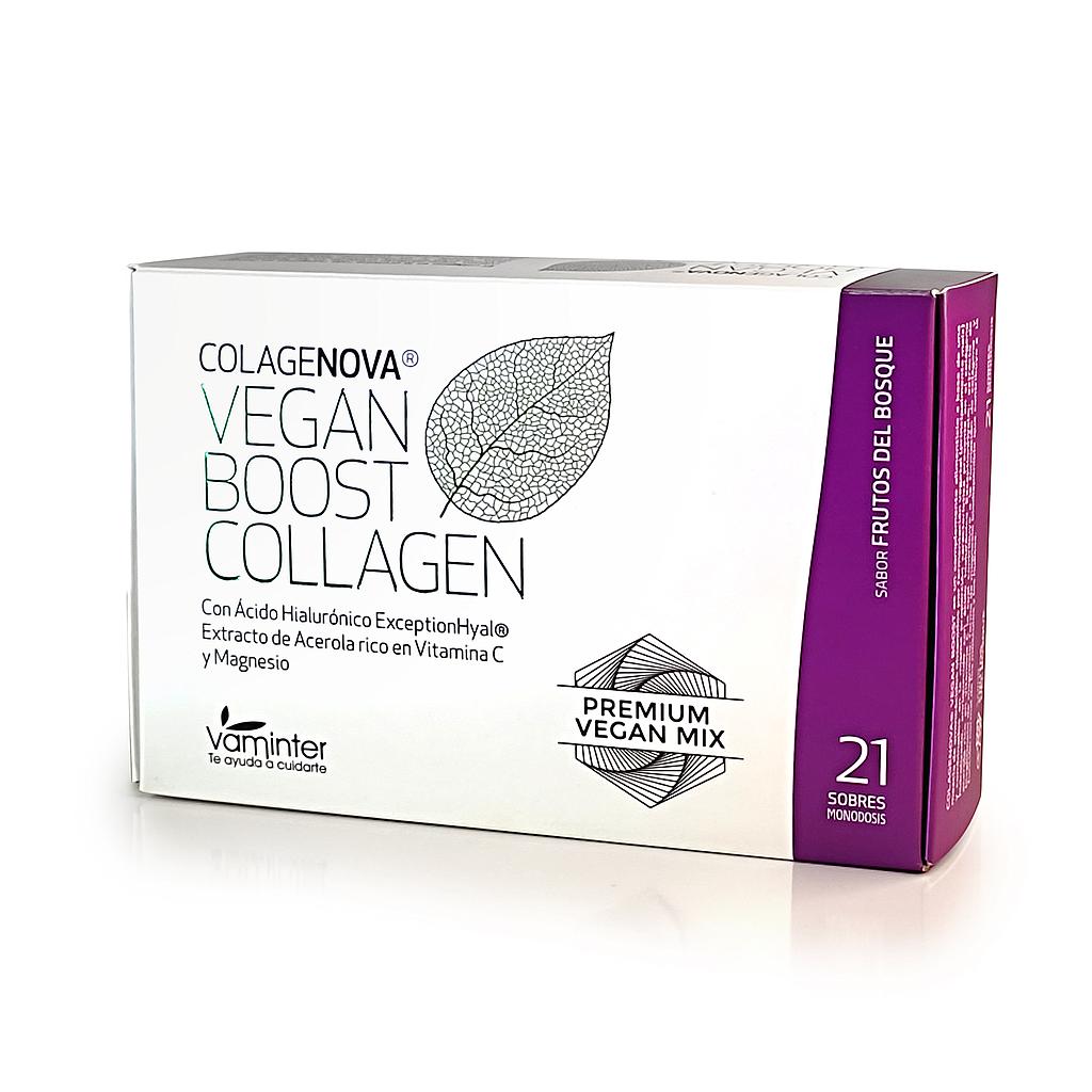 COLAGENOVA VEGAN COLLAGEN BOOST FRUTOS ROJOS 21 SOBRES