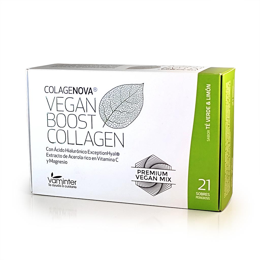 COLAGENOVA VEGAN COLLAGEN BOOST LIMON TE VERDE 21 SOBRES 